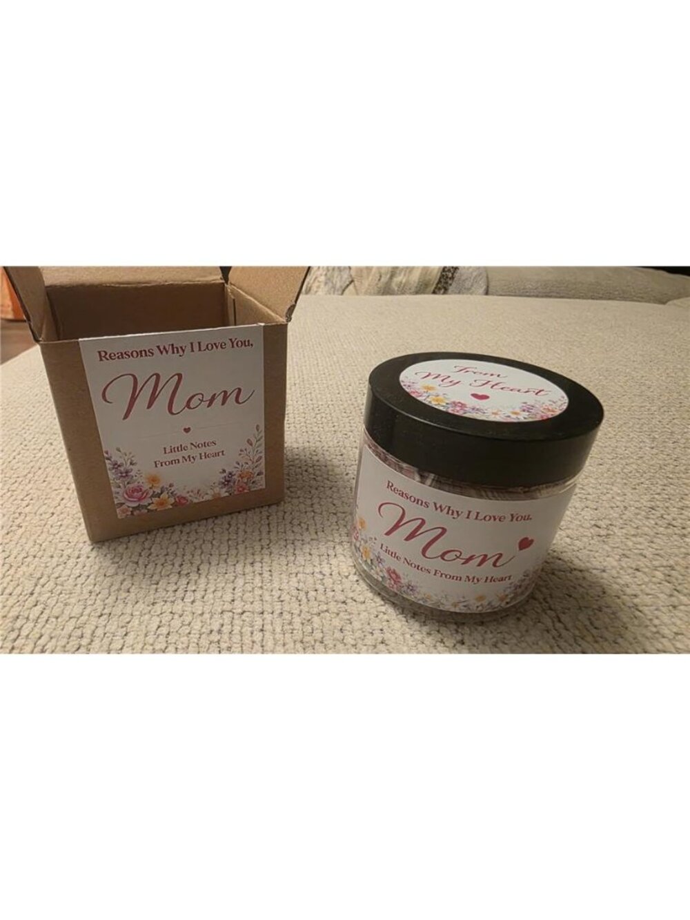 Reasons Why I Love You Mom Jar, DIY Love Notes in a Jar with Envelopes